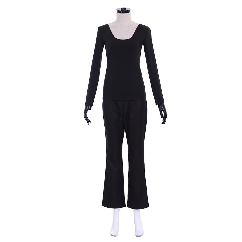 Pokémon Sun and Moon Cynthia Full Black Suit Cosplay Costume - Astricos-Astricos