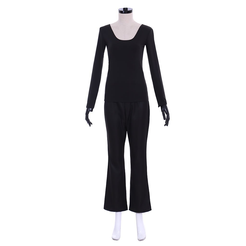 Pokémon Sun and Moon Cynthia Full Black Suit Cosplay Costume - Astricos-Astricos