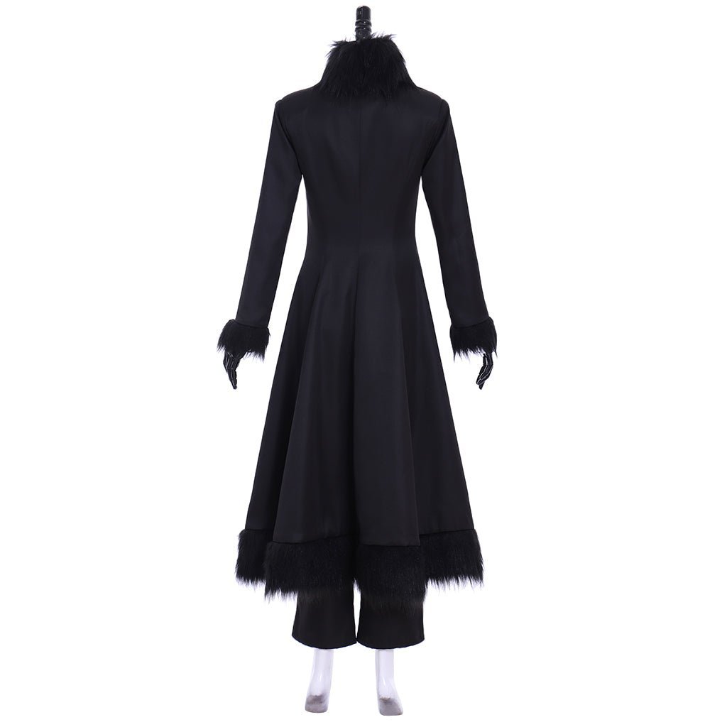 Pokémon Sun and Moon Cynthia Full Black Suit Cosplay Costume - Astricos-Astricos