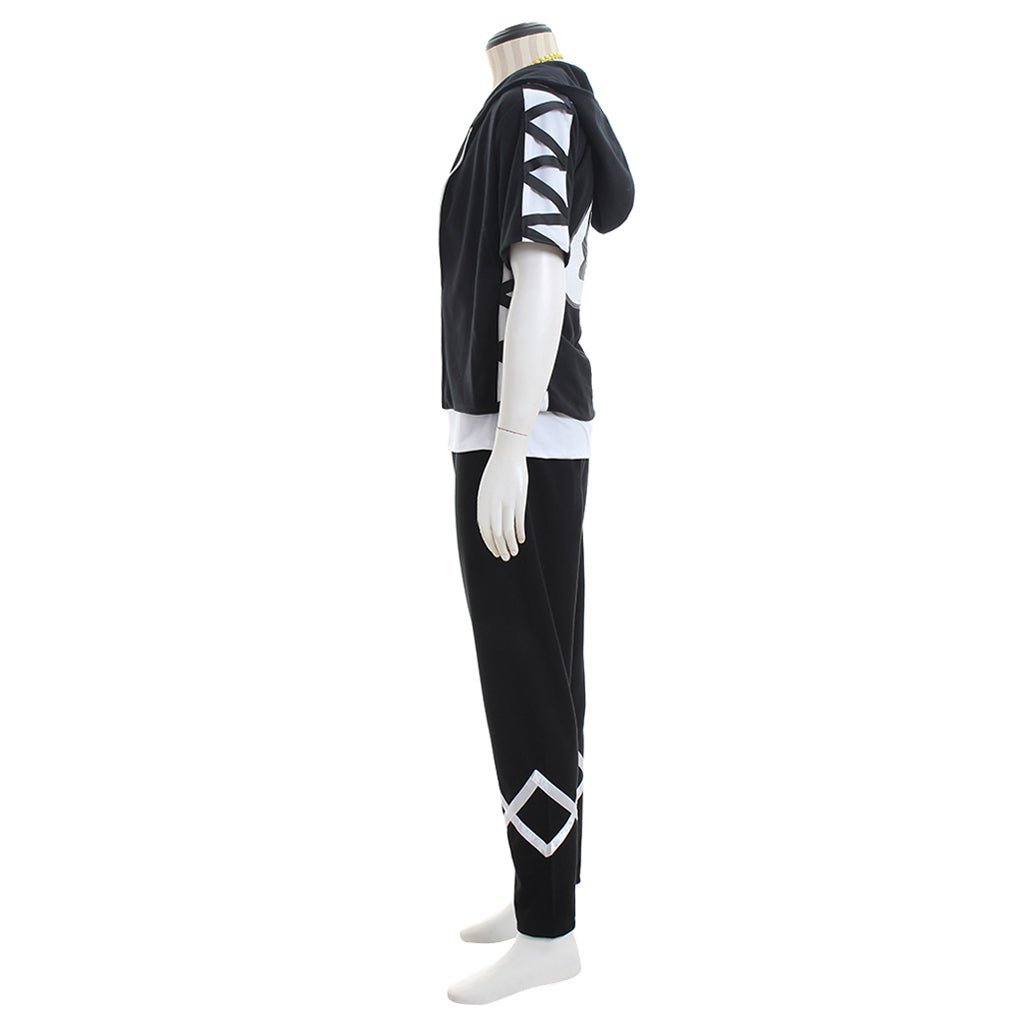 Guzma Cosplay Costume Jacket - Pokémon Sun and Moon Team Skull Boss Outfit-Astricos