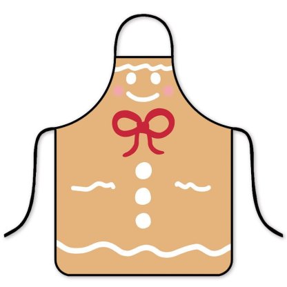 Korean Fashion Christmas Waterproof Apron - Stylish Kitchen & Hot Pot Shop Essential-Astricos