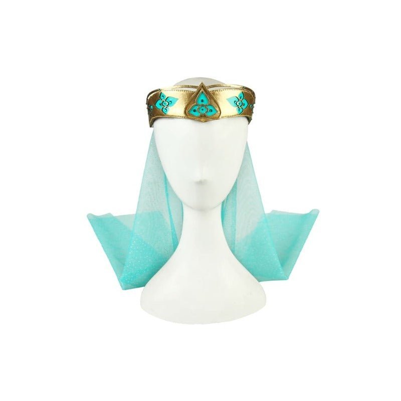 Princess Jasmine Cosplay Costume - Aladdin Inspired Peacock Dress for Adults - Astricos