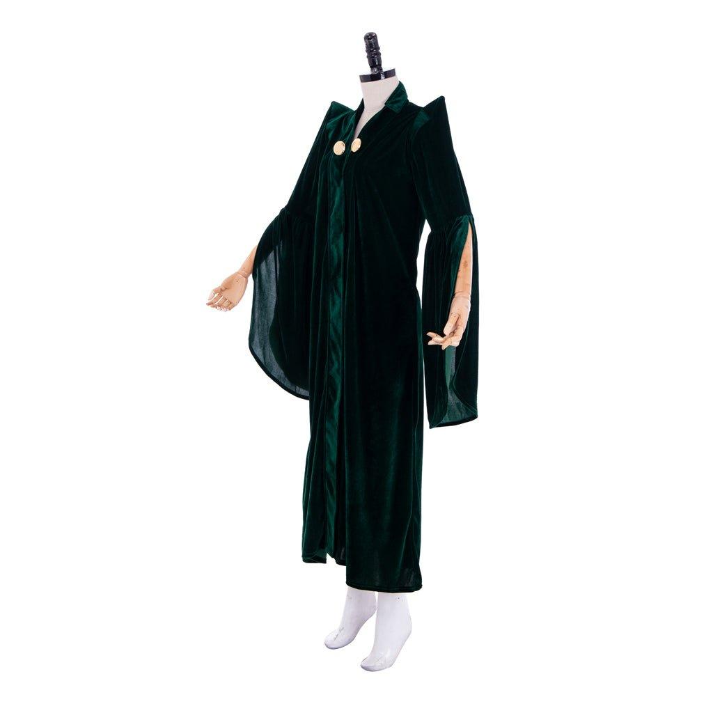 Authentic Professor Minerva McGonagall Witch Costume | Harry Potter Cosplay & Halloween Outfit-Astricos