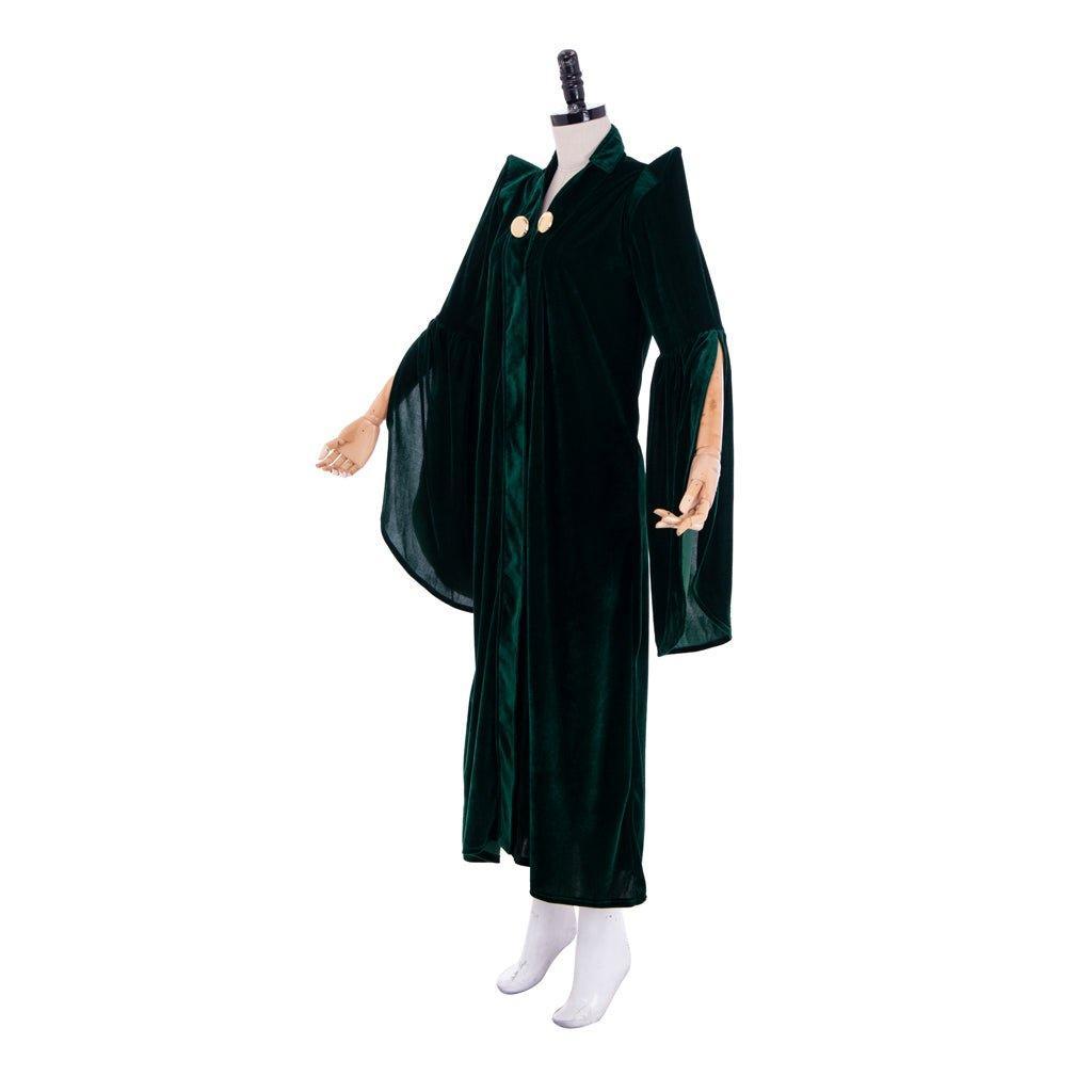 Authentic Professor Minerva McGonagall Witch Costume | Harry Potter Cosplay & Halloween Outfit-Astricos