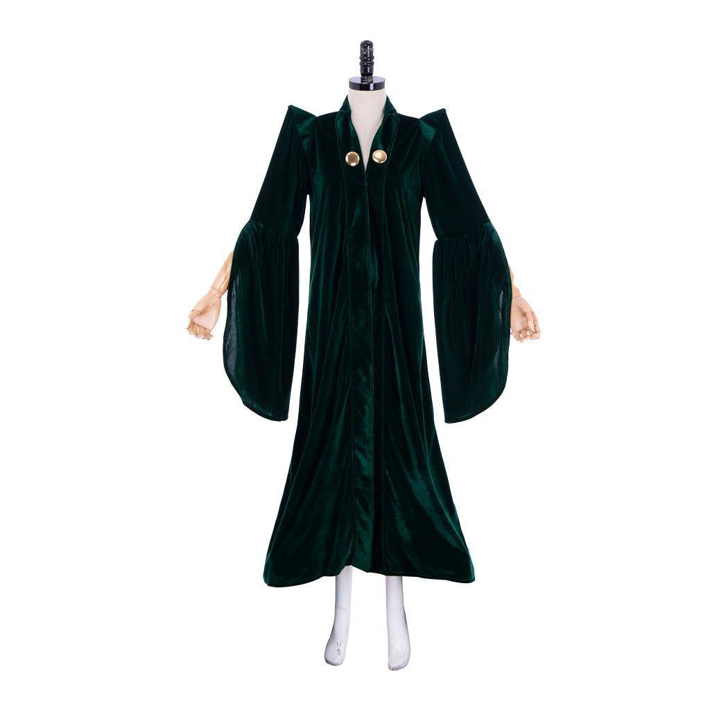 Authentic Professor Minerva McGonagall Witch Costume | Harry Potter Cosplay & Halloween Outfit-Astricos