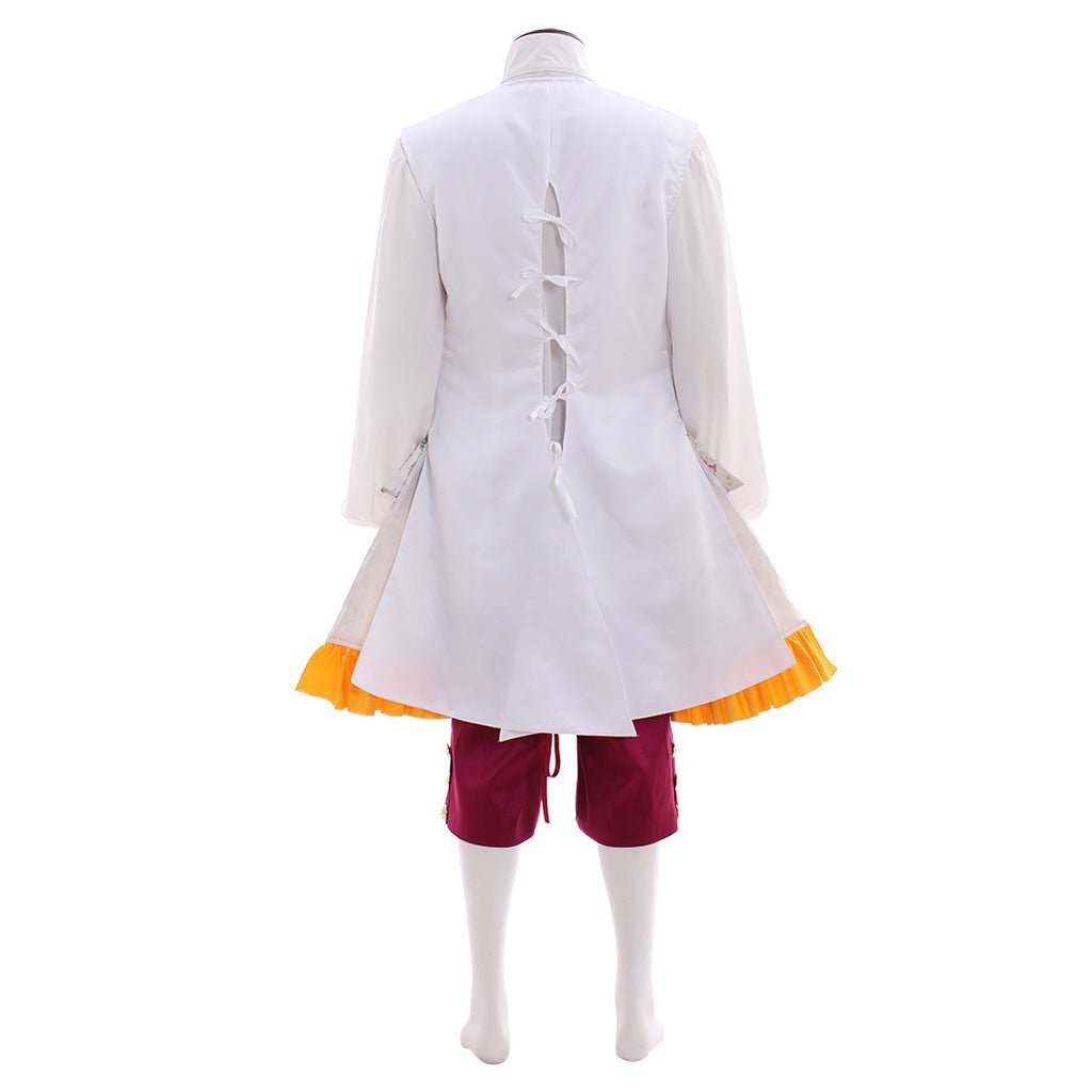 Elegant Purple Red Rococo Baroque Men’s Medieval Costume for Cosplay, Weddings & Parties-Astricos
