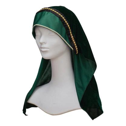 Queen Elizabeth Tudor Green Cosplay Costume - Elegant Historical Inspired Dress-Astricos