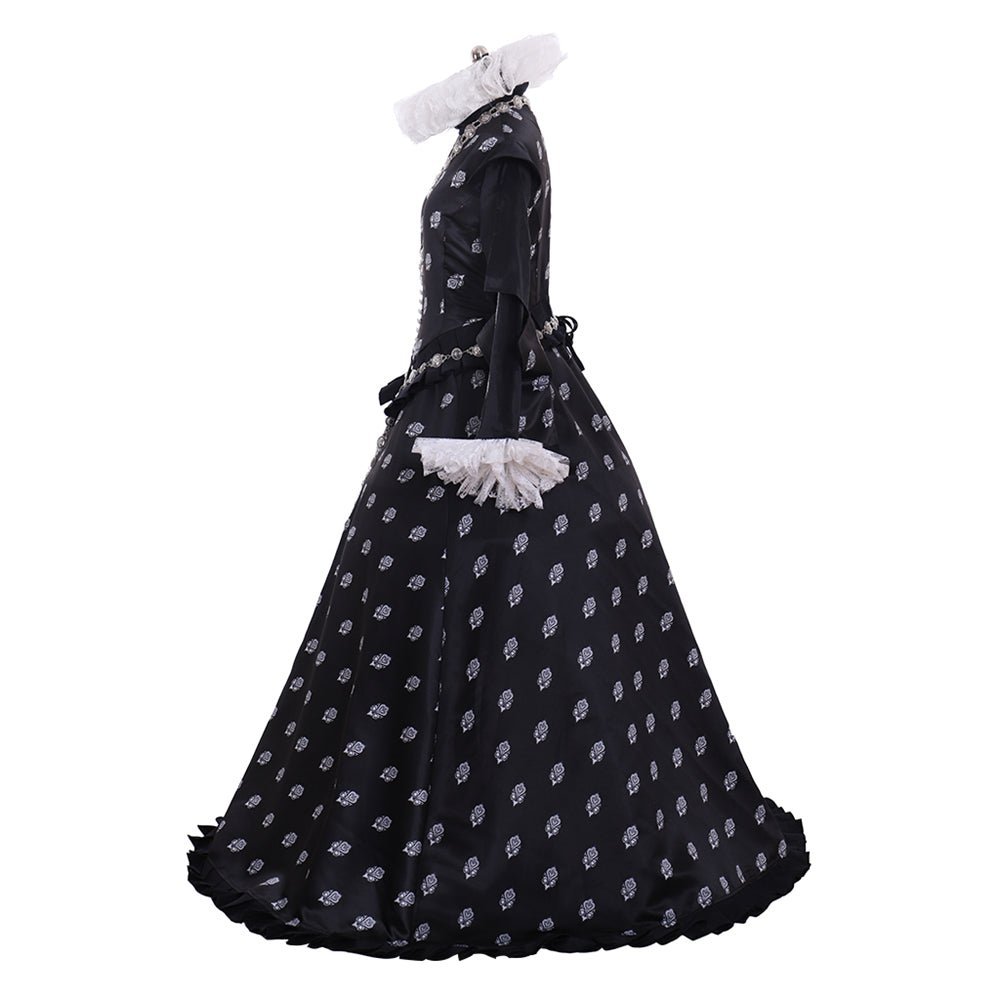 Queen Elizabeth Tudor Renaissance Cosplay Costume | Elegant Masquerade Ball Gown Dress for Women-Astricos