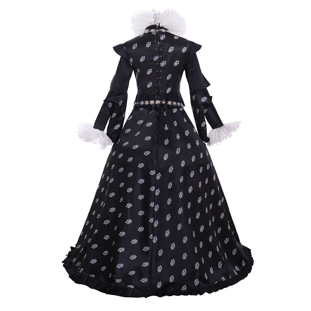 Queen Elizabeth Tudor Renaissance Cosplay Costume | Elegant Masquerade Ball Gown Dress for Women-Astricos