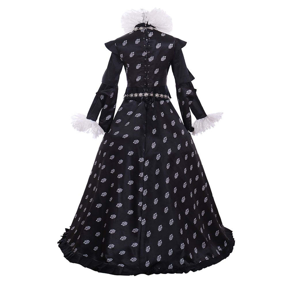 Queen Elizabeth Tudor Renaissance Cosplay Costume | Elegant Masquerade Ball Gown Dress for Women-Astricos