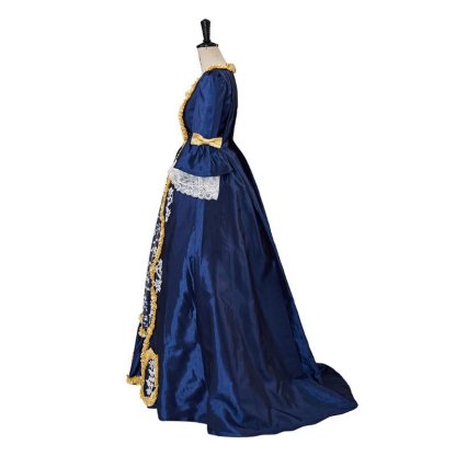 Queen Marie Antoinette Rococo Ball Gown - 18th Century Victorian Dress Costume for Women - Astricos