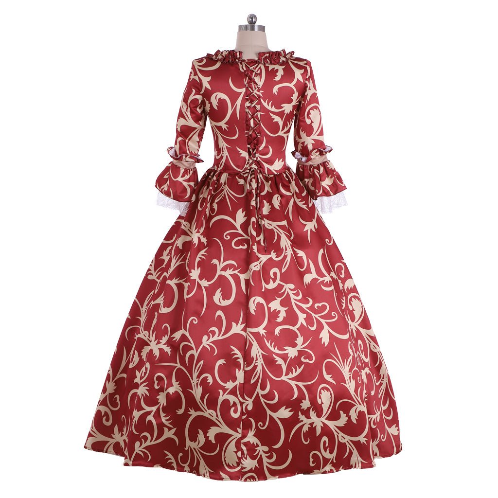 17th & 18th Century Queen Victoria Princess Wedding Party Dress | Victorian Cosplay Costume-Astricos