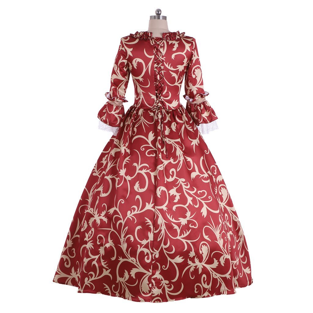 17th & 18th Century Queen Victoria Princess Wedding Party Dress | Victorian Cosplay Costume-Astricos