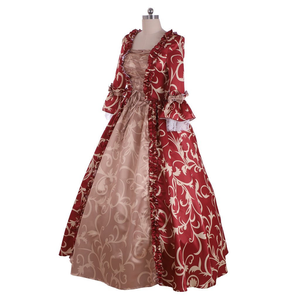 17th & 18th Century Queen Victoria Princess Wedding Party Dress | Victorian Cosplay Costume-Astricos