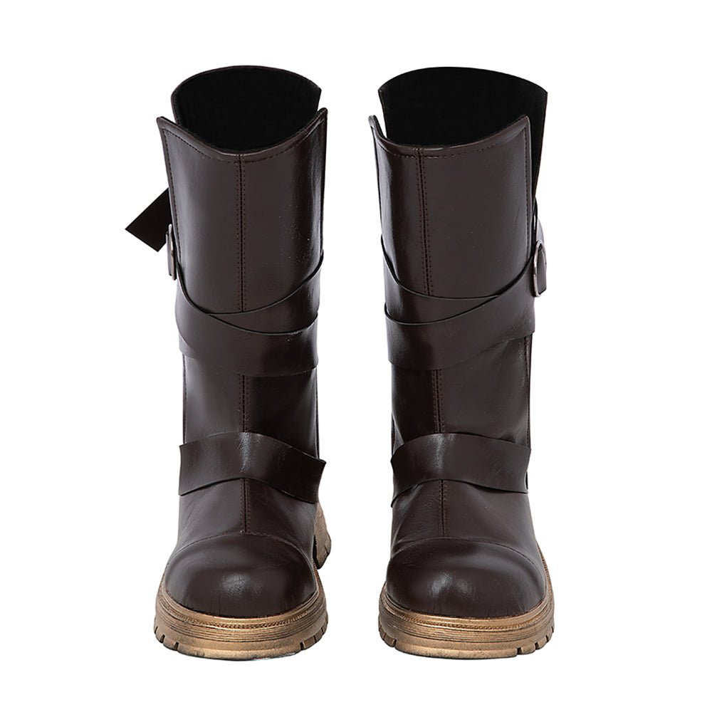 Rebel Moon Halloween Cosplay Kora Costume Set With Boots - Astricos