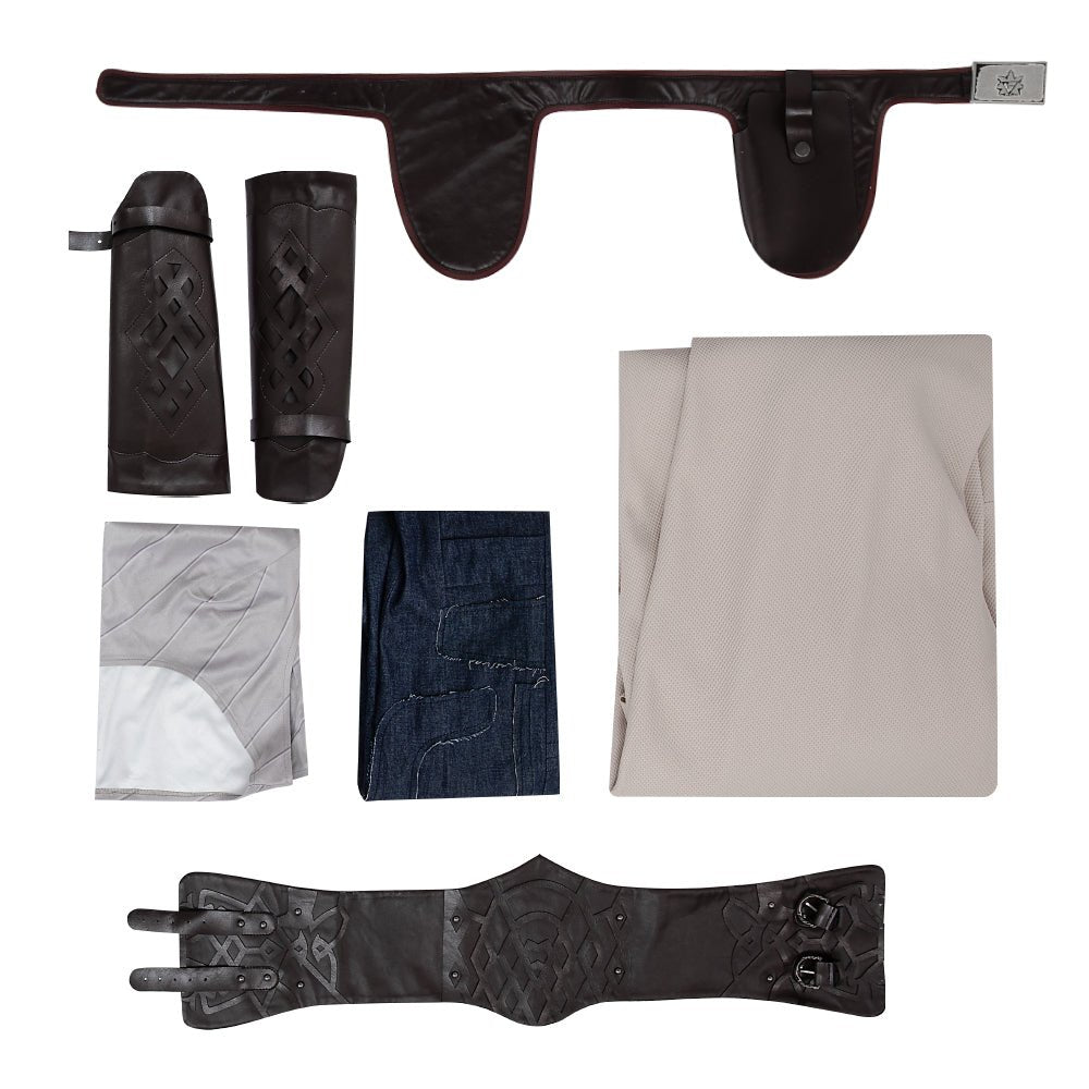 Rebel Moon Halloween Cosplay Kora Costume Set With Boots - Astricos