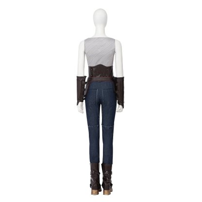 Rebel Moon Halloween Cosplay Kora Costume Set With Boots - Astricos