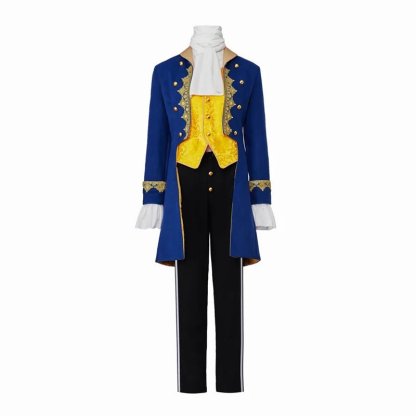 Regal Victorian Prince Uniform Tuxedo - Medieval Noble Men’s Regency Cosplay Costume-Astricos