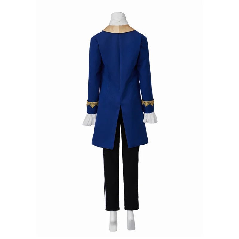 Regal Victorian Prince Uniform Tuxedo - Medieval Noble Men’s Regency Cosplay Costume-Astricos