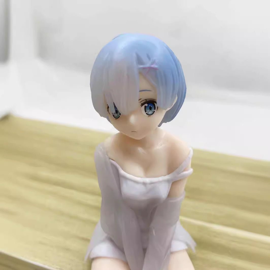 Rem Pajamas Figure - New Anime Re:Zero Life Girl Kawaii Car Ornament Christmas Gift - Astricos