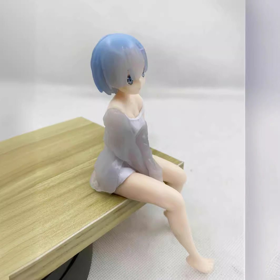 Rem Pajamas Figure - New Anime Re:Zero Life Girl Kawaii Car Ornament Christmas Gift - Astricos