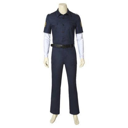 Resident Evil Remake Leon S. Kennedy Cosplay Costume - High Quality Replica-Astricos