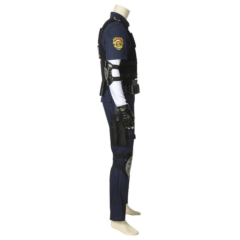 Resident Evil Remake Leon S. Kennedy Cosplay Costume - High Quality Replica-Astricos