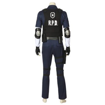 Resident Evil Remake Leon S. Kennedy Cosplay Costume - High Quality Replica-Astricos