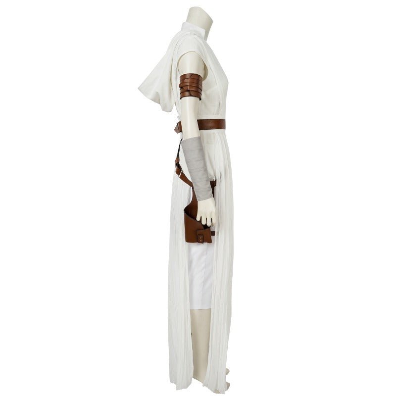 Rey Cosplay Costume Star Wars: The Rise of Skywalker Jedi Outfit for Adults - Astricos