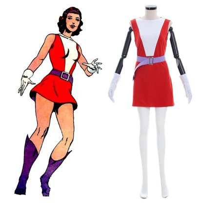 Custom-Made Rita Farr Elastigirl Cosplay Costume | Superhero Outfit for Halloween & Cosplay | Astricos-Astricos