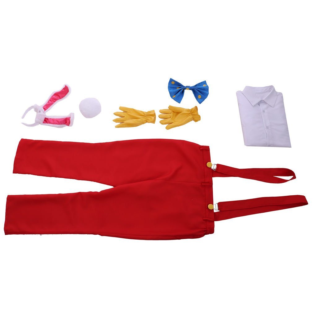 Roger Rabbit Cosplay Costume Adult - Funny Cartoon Rabbit Outfit | Astricos-Astricos