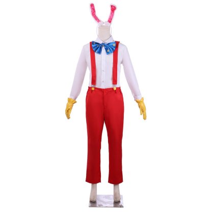Roger Rabbit Cosplay Costume Adult - Funny Cartoon Rabbit Outfit | Astricos-Astricos