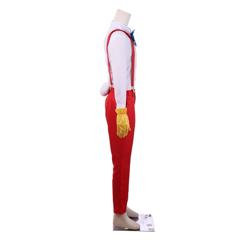 Roger Rabbit Cosplay Costume Adult - Funny Cartoon Rabbit Outfit | Astricos-Astricos