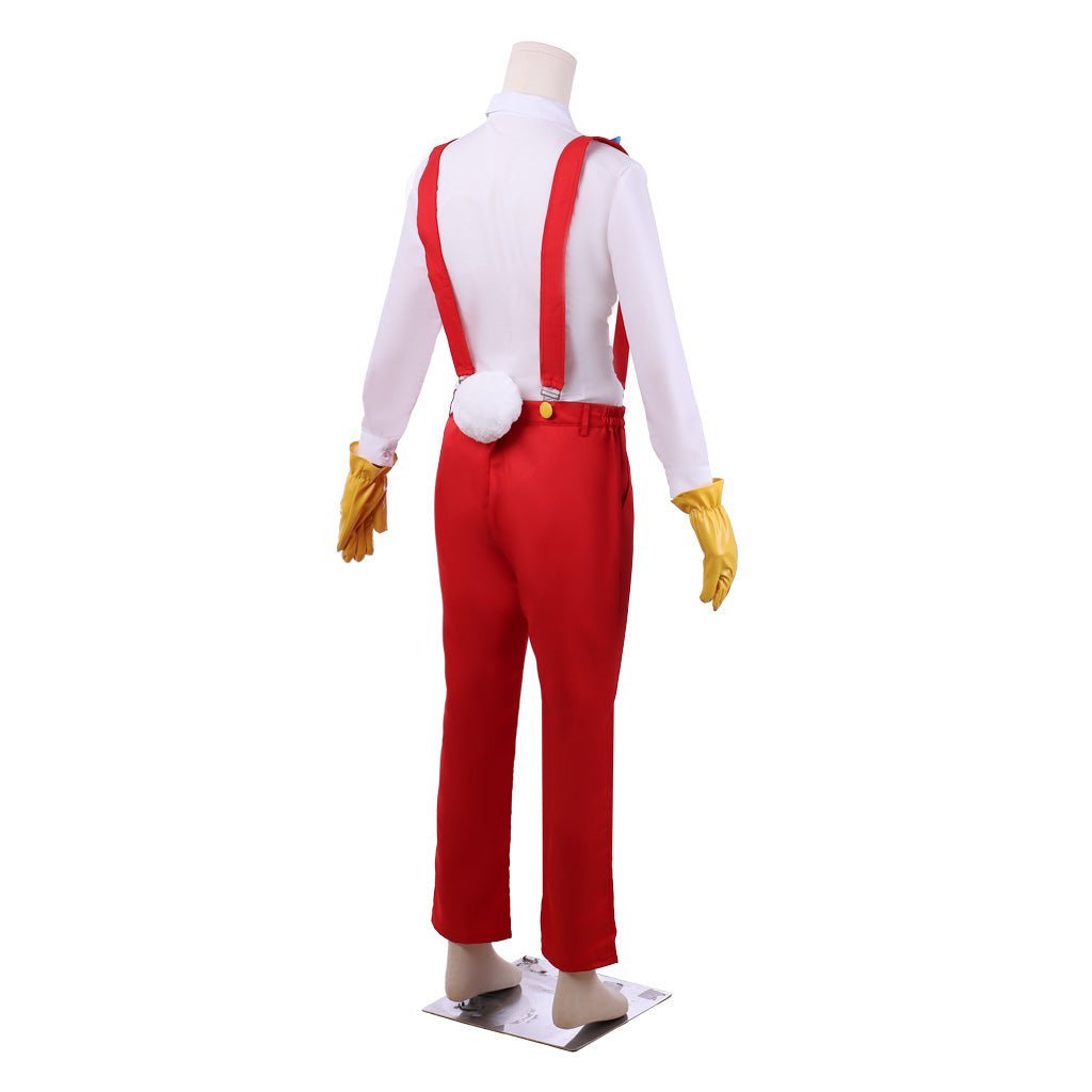 Roger Rabbit Cosplay Costume Adult - Funny Cartoon Rabbit Outfit | Astricos-Astricos