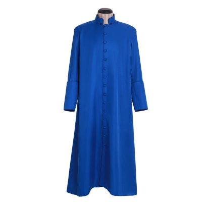 Authentic Roman Priest Cassock Costume - Catholic Clergy Robe for Men | Astricos Cosplay-Astricos