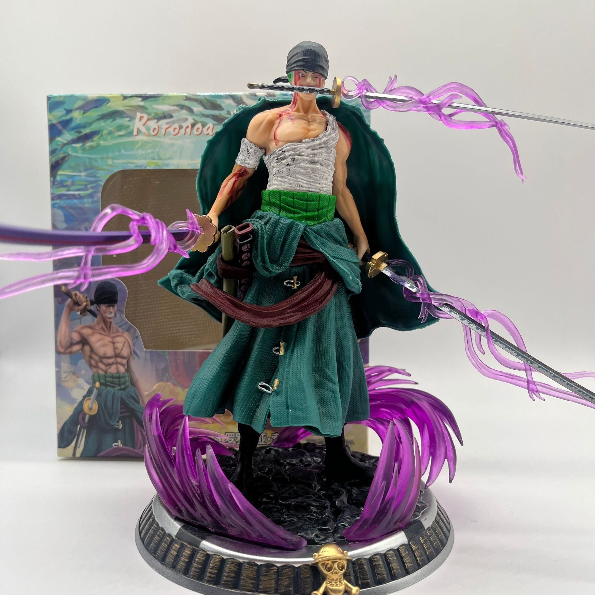 Roronoa Zoro PVC Anime Action Figure - One Piece Collectible Gift for Fans-Astricos