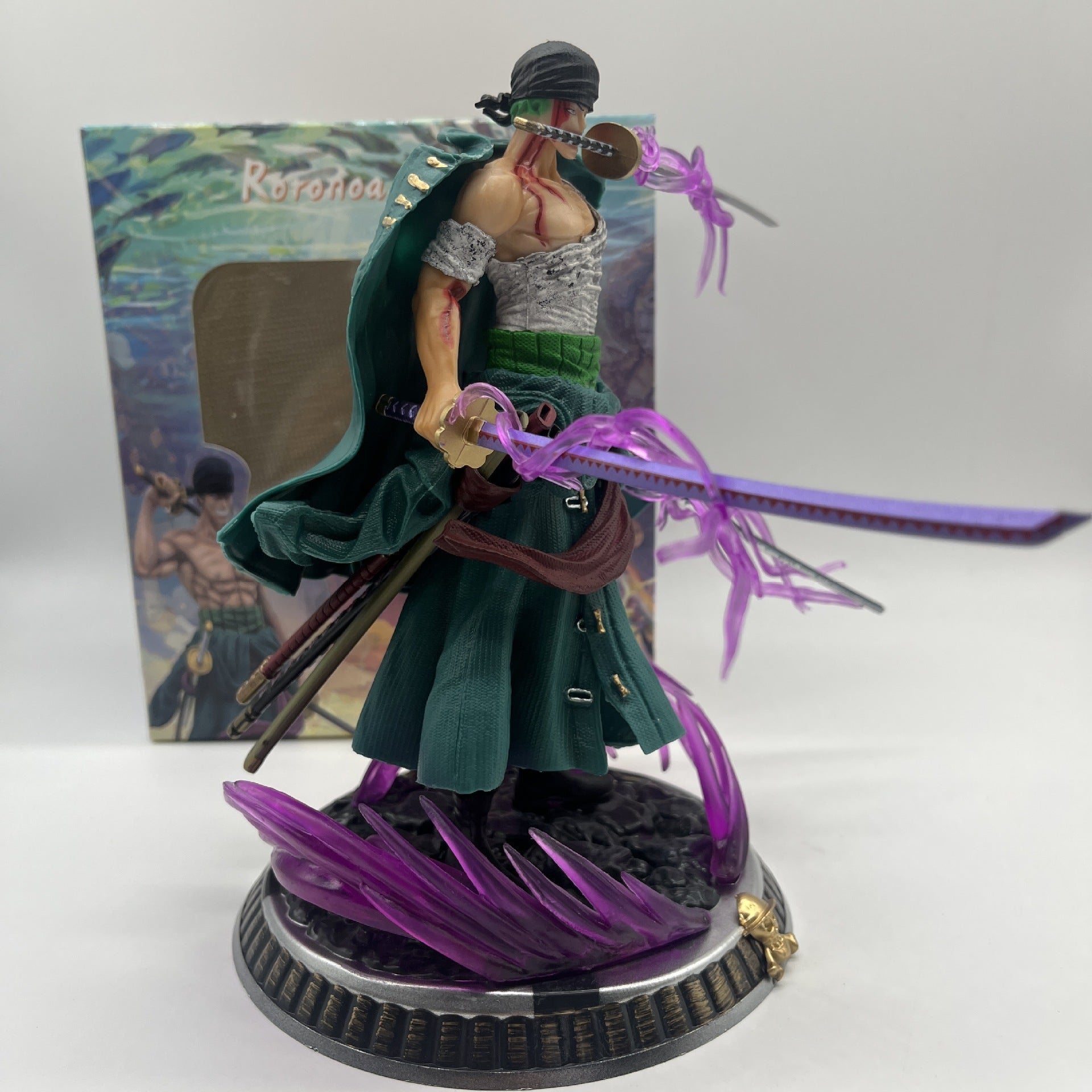 Roronoa Zoro PVC Anime Action Figure - One Piece Collectible Gift for Fans-Astricos