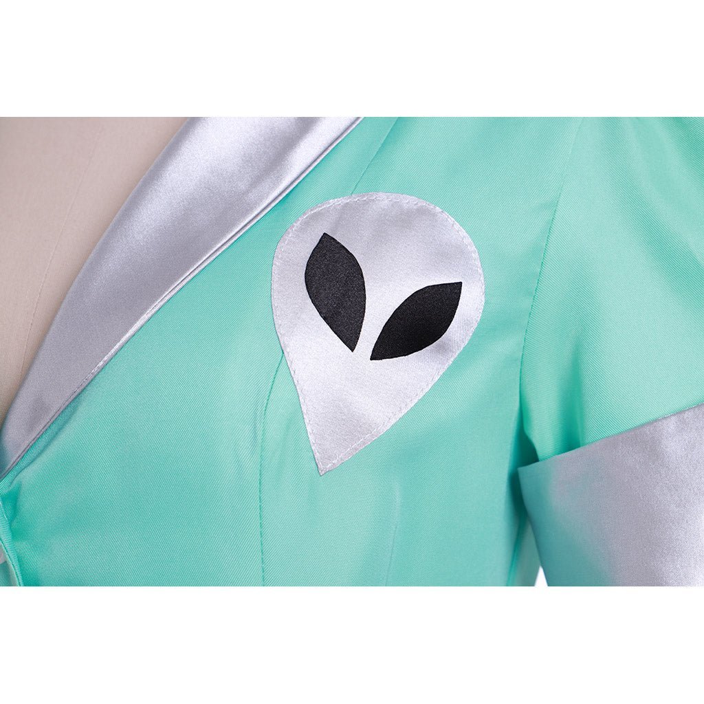 Liz Parker Roswell Crashdown Cafe Waitress Cosplay Costume | Alien Maid Dress | Halloween Uniform-Astricos