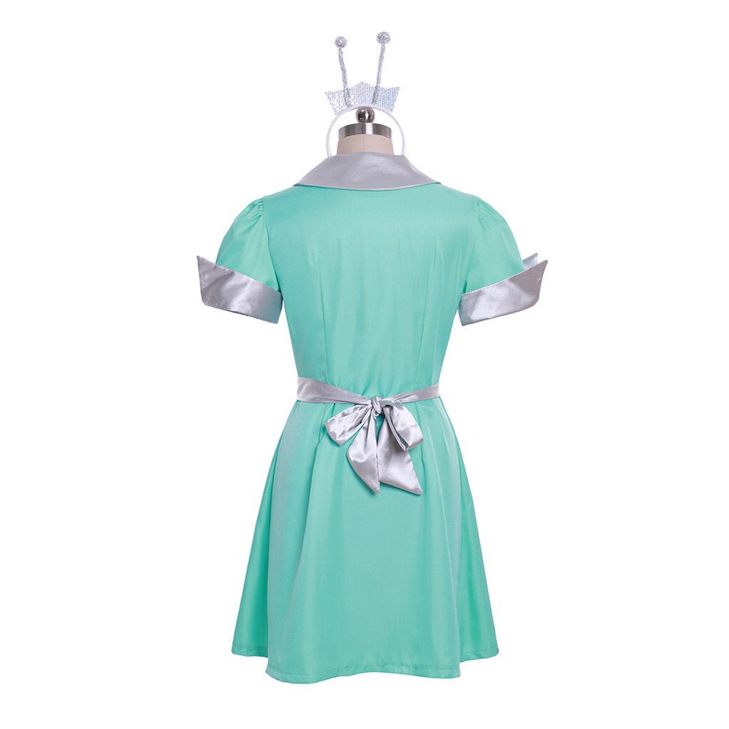 Liz Parker Roswell Crashdown Cafe Waitress Cosplay Costume | Alien Maid Dress | Halloween Uniform-Astricos
