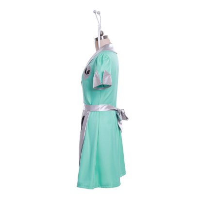 Liz Parker Roswell Crashdown Cafe Waitress Cosplay Costume | Alien Maid Dress | Halloween Uniform-Astricos