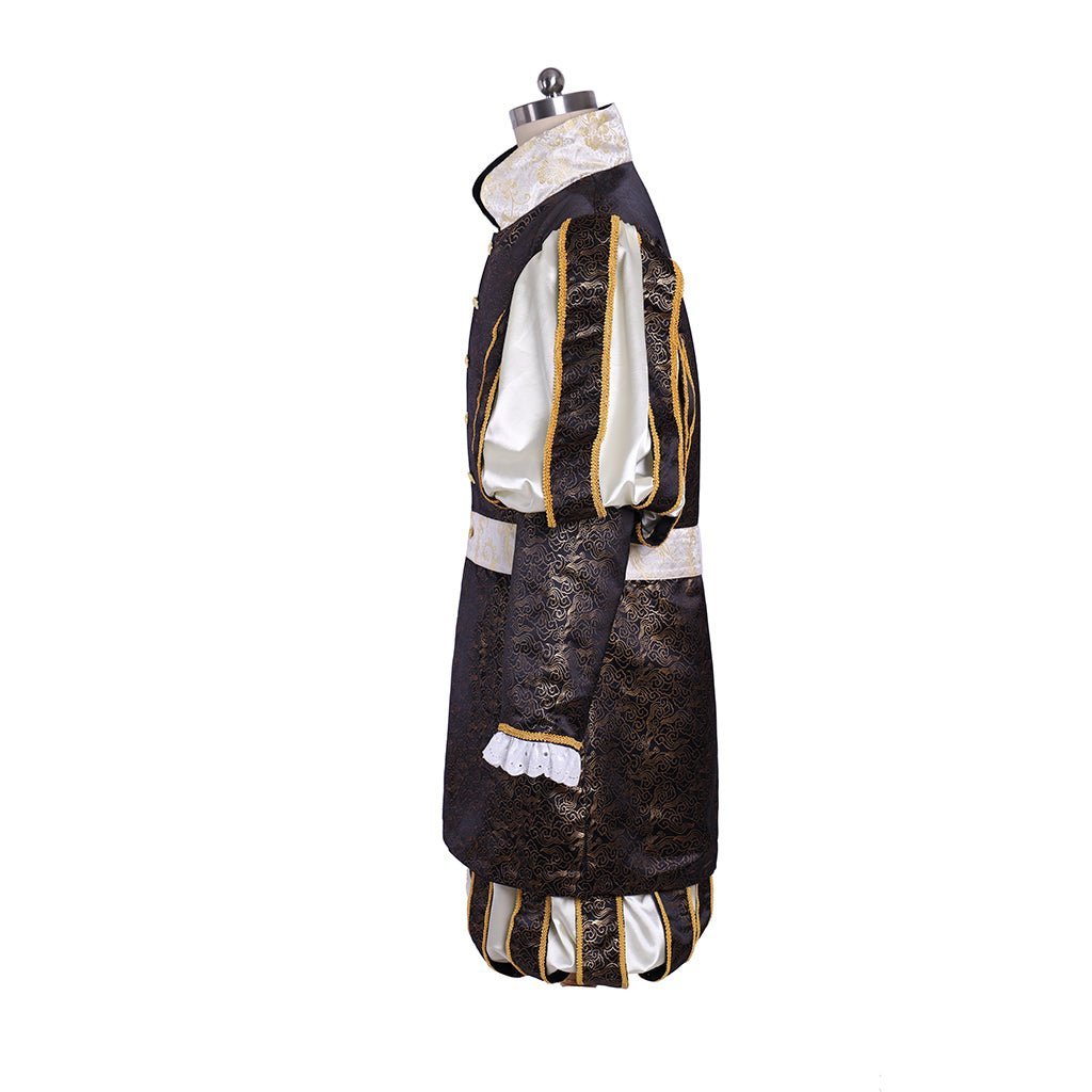 Royal Tudor King Medieval Costume - Renaissance Prince Suit for Cosplay & Reenactment | Astricos-Astricos
