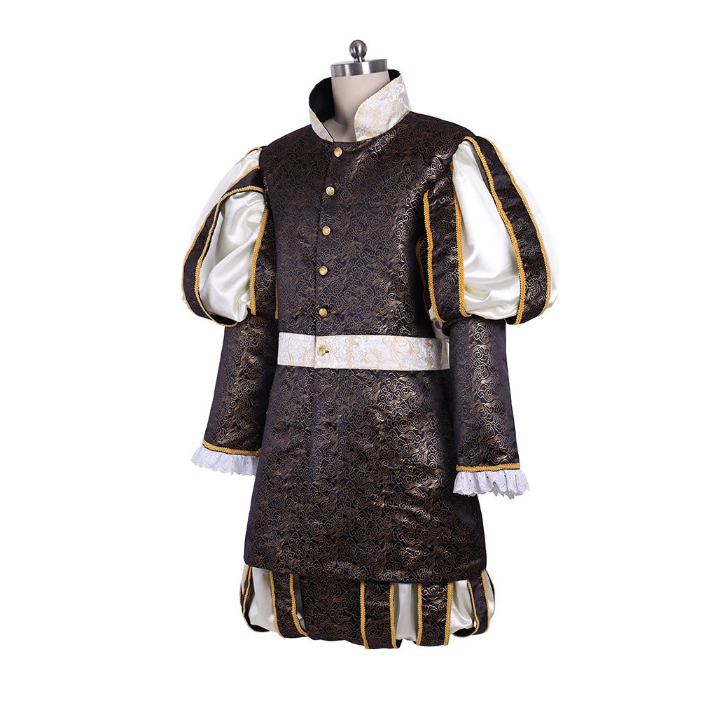 Royal Tudor King Medieval Costume - Renaissance Prince Suit for Cosplay & Reenactment | Astricos-Astricos