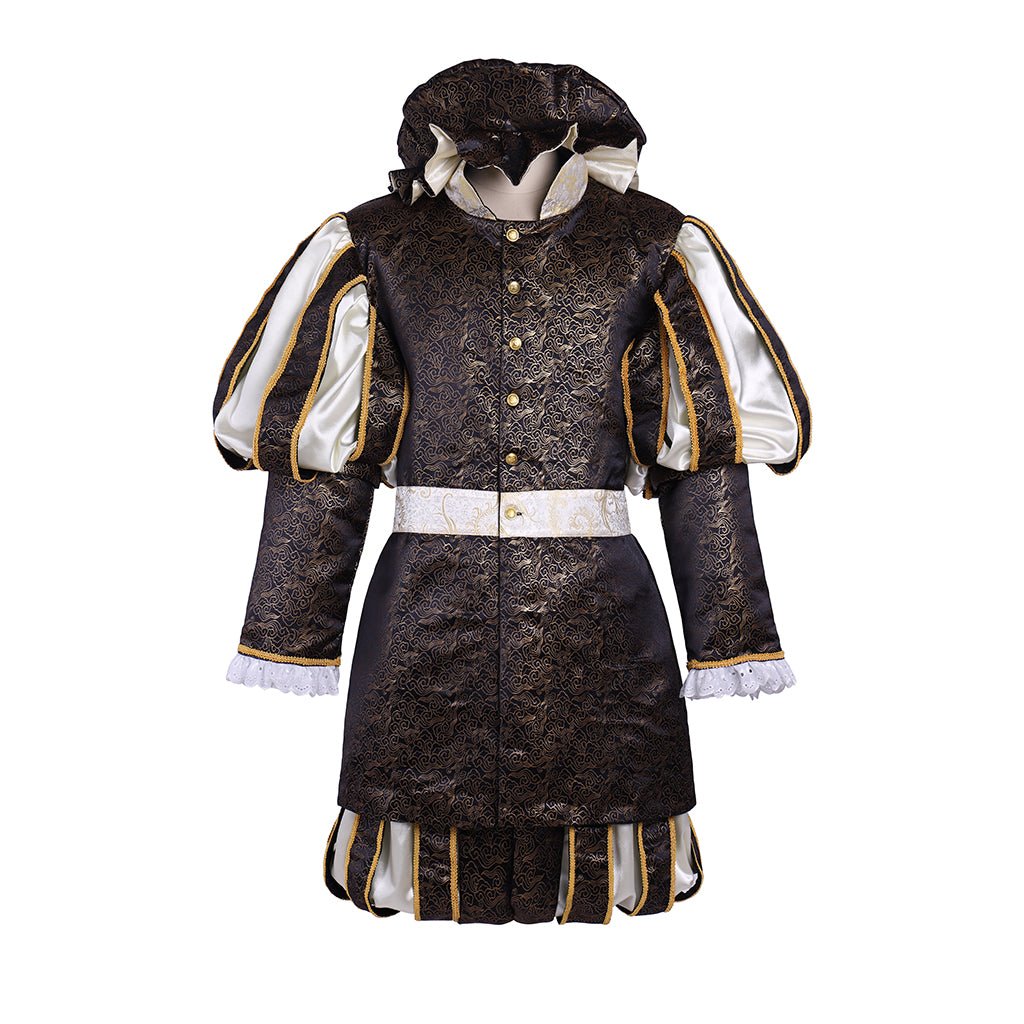 Royal Tudor King Medieval Costume - Renaissance Prince Suit for Cosplay & Reenactment | Astricos-Astricos