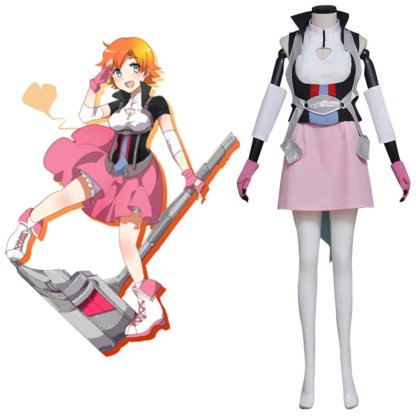 RWBY Nora Valkyrie Cosplay Costume - Authentic & Vibrant Outfit-Astricos