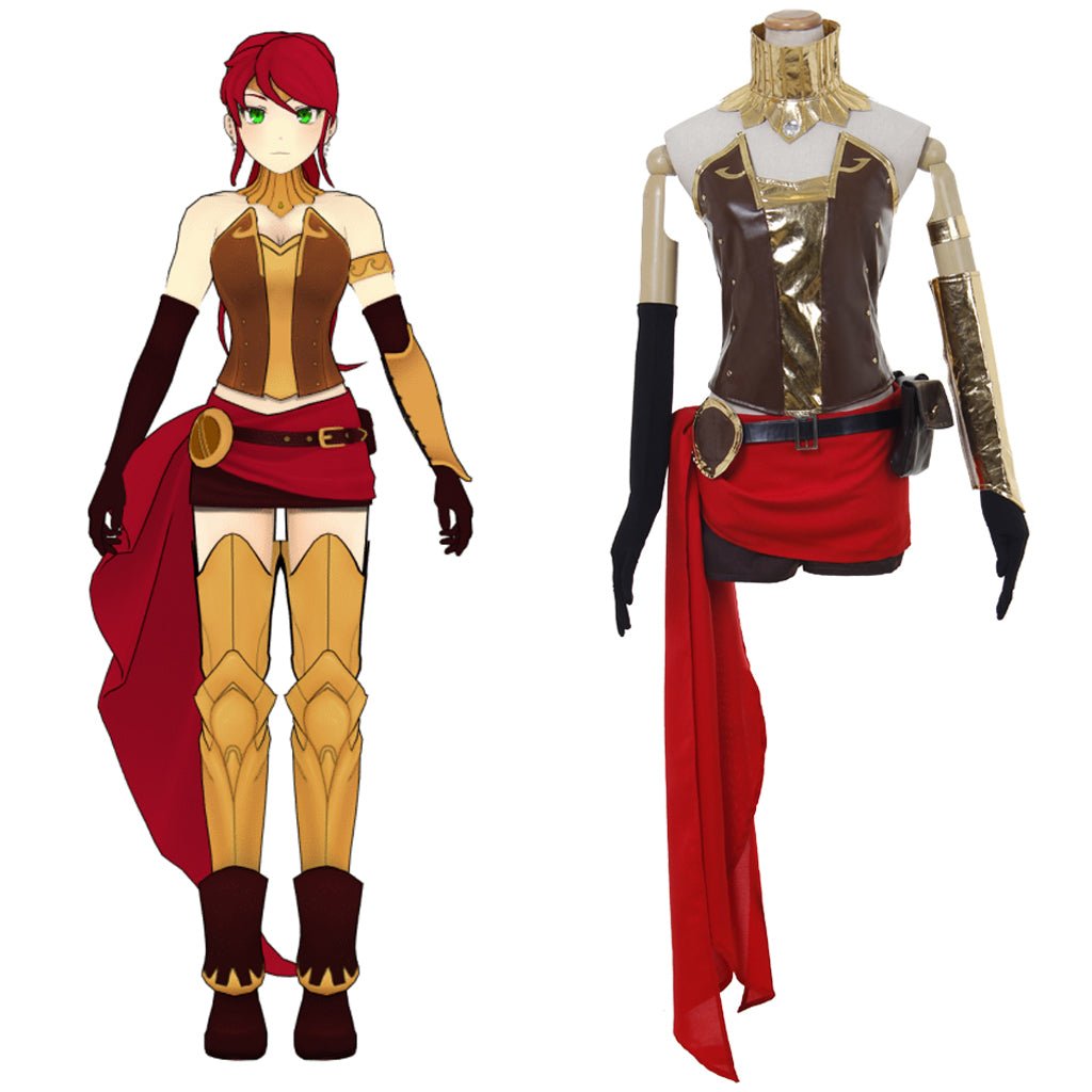 Premium RWBY Pyrrha Nikos Cosplay Costume - Official Quality | Astricos-Astricos