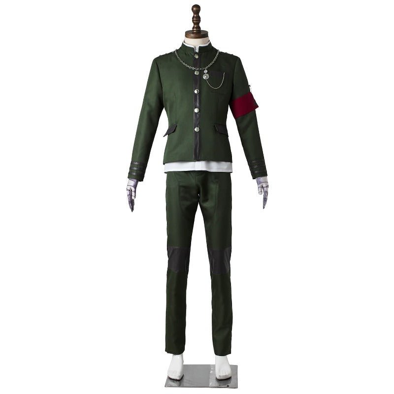 Saihara Shuichi Danganronpa V3 Cosplay Costume - Authentic School Uniform Suit-Astricos