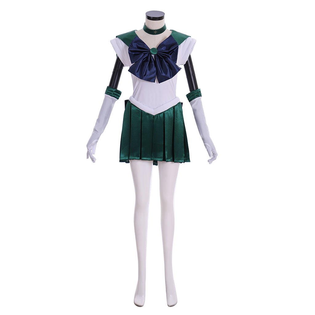 Sailor Neptune Kaiou Michiru Cosplay Costume - Authentic Sailor Moon Outfit-Astricos