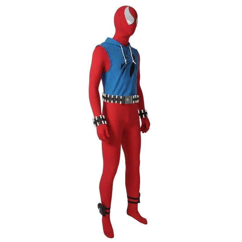 Authentic Scarlet Spider Ben Reilly Cosplay Costume | Spider-Verse Outfit | Astricos-Astricos