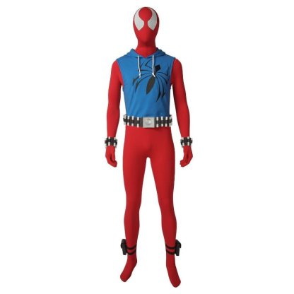 Authentic Scarlet Spider Ben Reilly Cosplay Costume | Spider-Verse Outfit | Astricos-Astricos