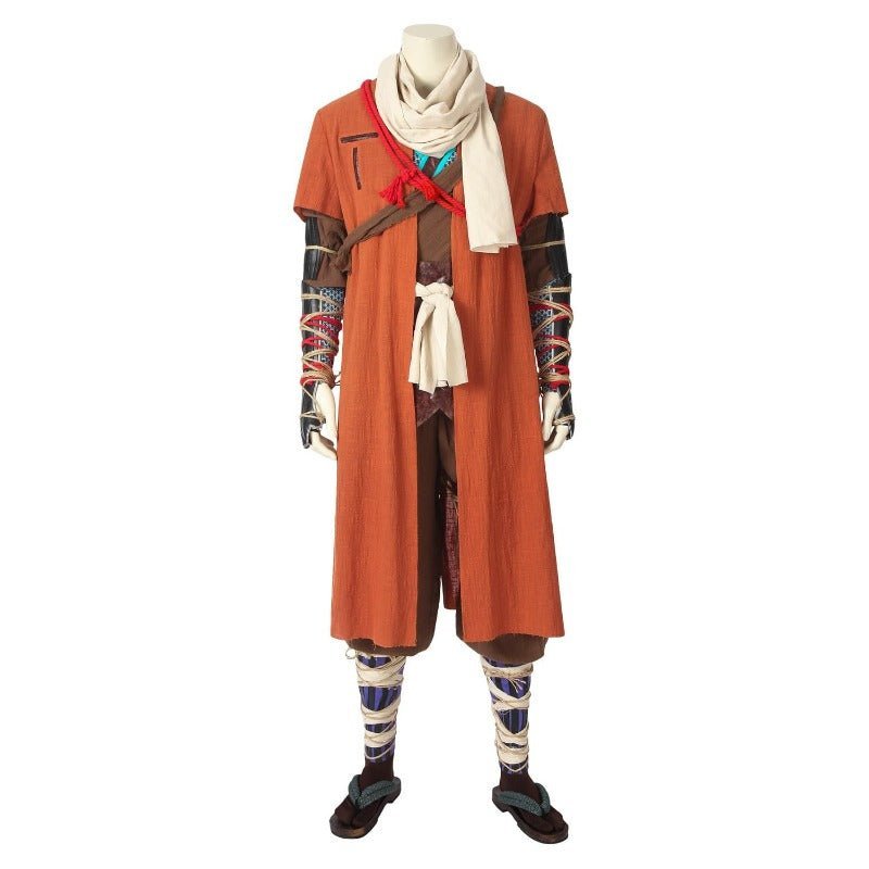Sekiro: Shadows Die Twice Wolf Cosplay Costume – Premium Authentic Samurai Outfit-Astricos